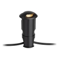 Markslöjd 107289 - LED-uppoasennettava ulkovalaisin GARDEN24 LED/0,8W/24V IP44 musta