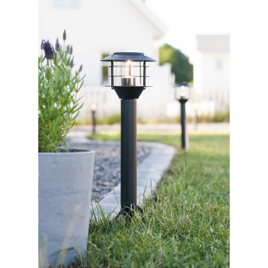 Markslöjd 107290 - LED Ulkovalaisin GARDEN 24 LED/3W/24V 45 cm IP44 musta