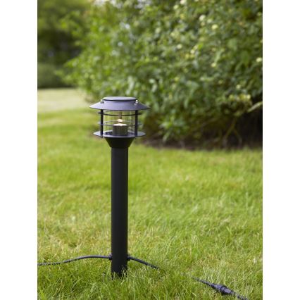 Markslöjd 107290 - LED Ulkovalaisin GARDEN 24 LED/3W/24V 45 cm IP44 musta