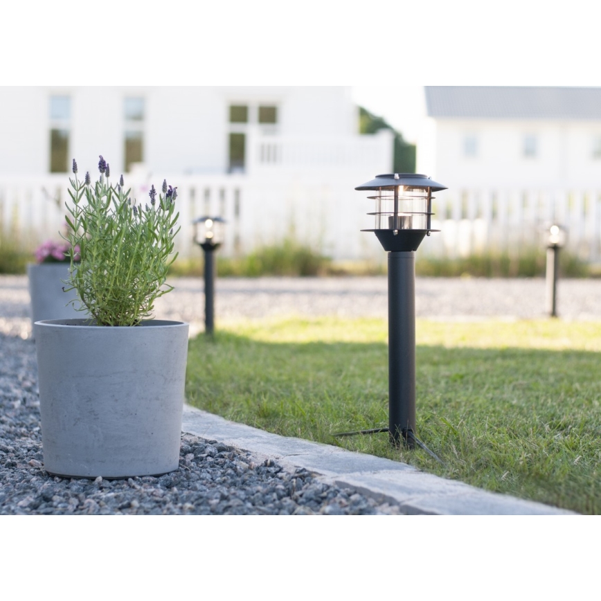 Markslöjd 107290 - LED Ulkovalaisin GARDEN 24 LED/3W/24V 45 cm IP44 musta
