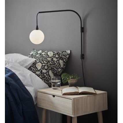 Markslöjd 107494 - Seinävalaisin BUDDY 1xG9/18W/230V