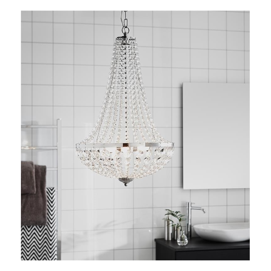 Markslöjd 107551 - Kylpyhuoneen kattokruunu johdossa 3xG9/20W/230 IP44