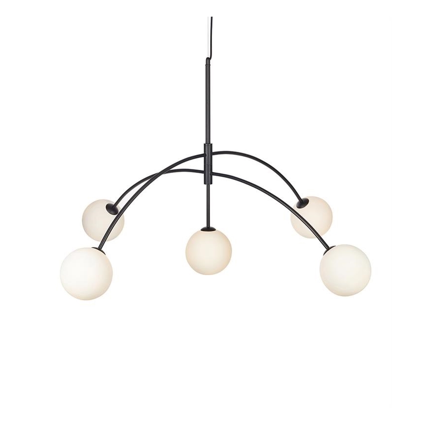 Markslöjd 107560 - Kattokruunu narulla HEAVEN 5xG9/28W/230V