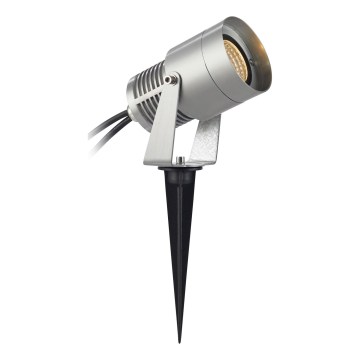 Markslöjd 107713 - GARDEN24 LED-ulkovalaisin, LED/3W/24V, IP44, mattakromi