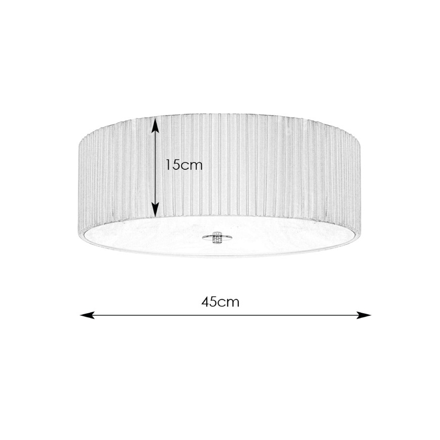 Markslöjd 107862 - Kattovalo JACKIE 3xE14/40W/230V