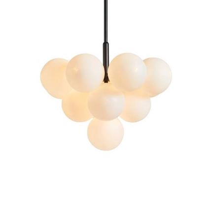 Markslöjd 107911 - Varrellinen kattokruunu MERLOT 13xG9/20W/230V halkaisija 56 cm valkoinen/musta