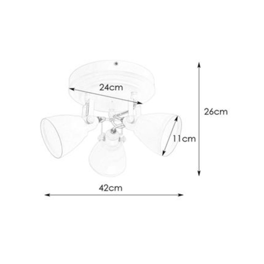 Markslöjd 108083 - Kylpyhuoneen kohdevalo FJÄLLBACKA 3xG9/20W/230V IP44 valkoinen