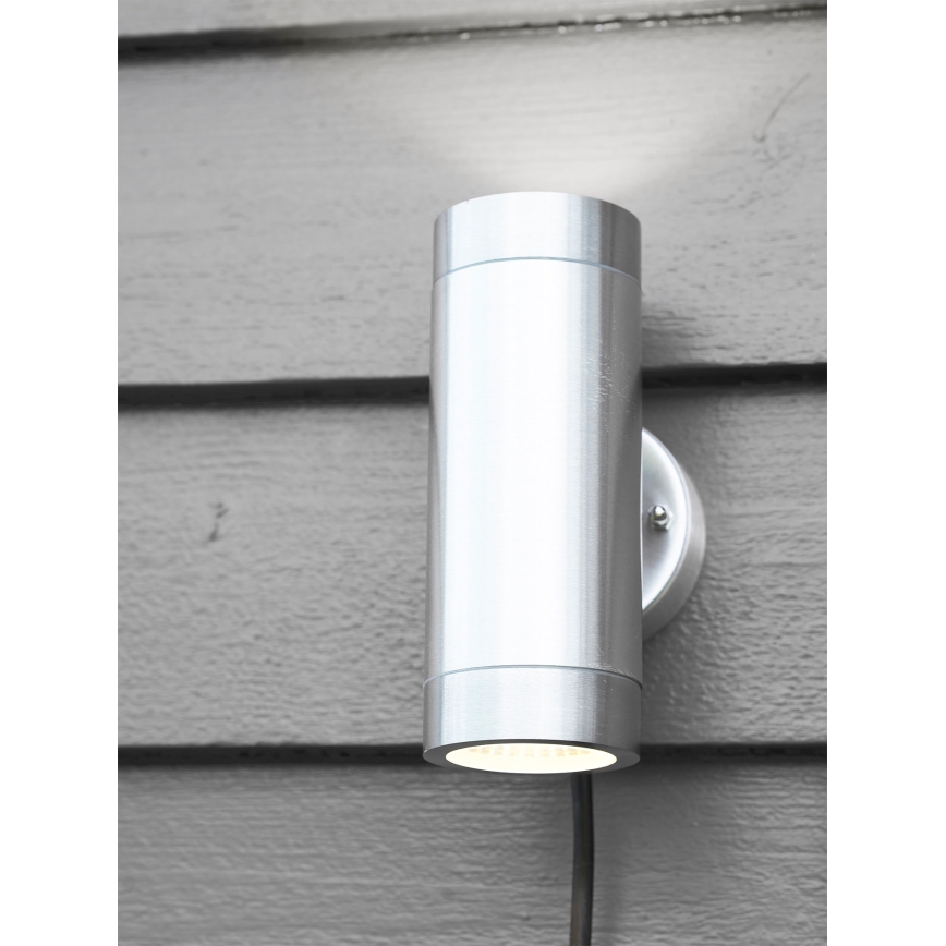 Markslöjd 108170 - LED-ulkovalaisin GARDEN24 2xLED/3W/24V IP44 mattakromi