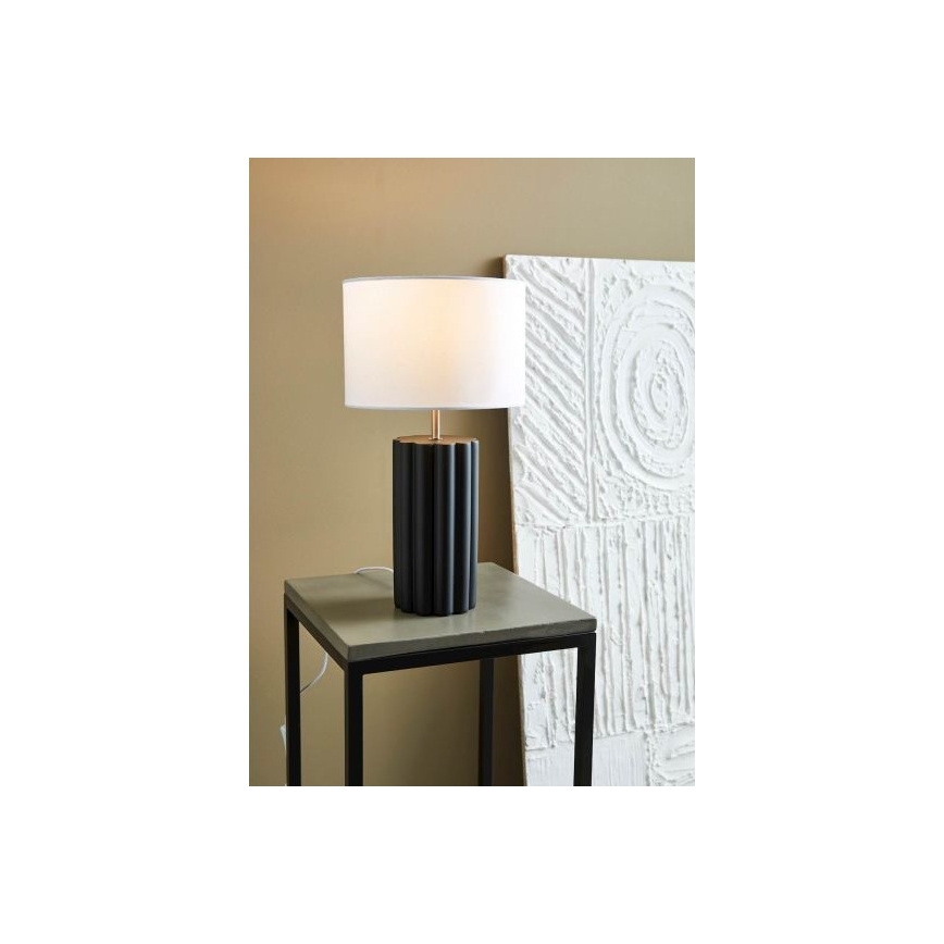 Markslöjd 108221 - Pöytävalaisin COLUMN 1xE14/18W/230V musta