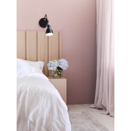 Markslöjd 108250 - Seinävalaisin HOUSE 1xE14/40W/230V musta