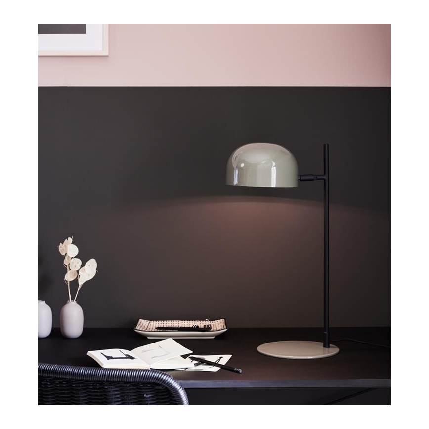 Markslöjd 108292 - Pöytälamppu POSE 1xE14/25W/230V harmaa