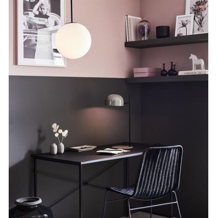 Markslöjd 108292 - Pöytälamppu POSE 1xE14/25W/230V harmaa