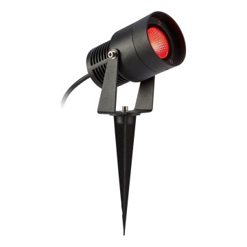 Markslöjd 108404 - RGBW-LED-ulkovalaisin GARDEN24 LED/6W/24V 30 cm IP44 musta