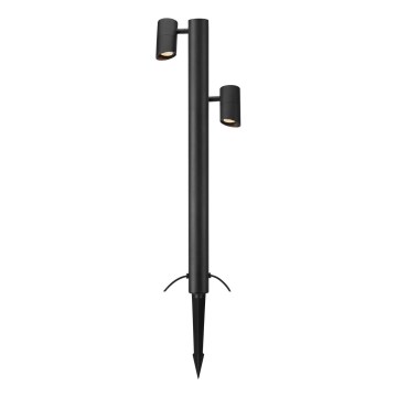 Markslöjd 108486 - LED-ulkovalaisin GARDEN24 2xLED/6W/24V 80 cm IP44 musta
