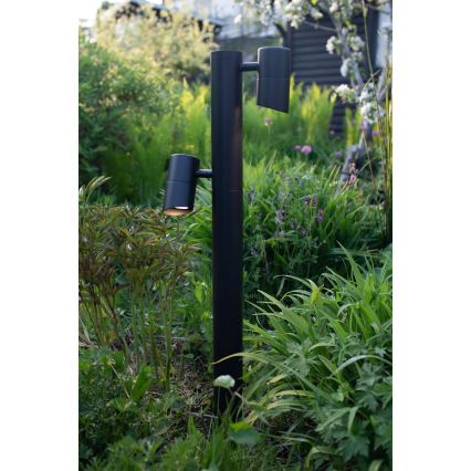 Markslöjd 108486 - LED-ulkovalaisin GARDEN24 2xLED/6W/24V 80 cm IP44 musta