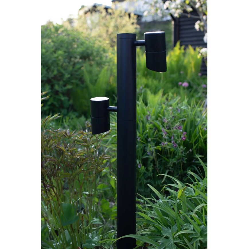 Markslöjd 108486 - LED-ulkovalaisin GARDEN24 2xLED/6W/24V 80 cm IP44 musta