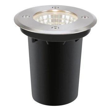Markslöjd 108537 - LED-upotettava ulkovalaisin GARDEN24 LED/9W/24V IP44 mattakromi