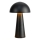 Markslöjd 108655 - himmennettävä ladattava LED-pöytälamppu FUNGI LED/1,5W/5V 2000 mAh IP44 musta