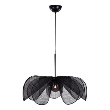 Markslöjd 108662 - Kattokruunu johdossa STYRKA 1xE27/40W/230V halkaisija 75 cm musta