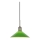 Markslöjd 108868 - Kattokruunu johdossa VELA 1xE27/40W/230V messinki/vihreä