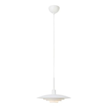 Markslöjd 108874 - Riippuvalaisin PINY 1xE27/60W/230V, halkaisija 35 cm, valkoinen