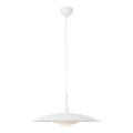 Markslöjd 108876 - Riippuvalaisin vaijerilla PINY 1xE27/60W/230V Ø 57 cm valkoinen