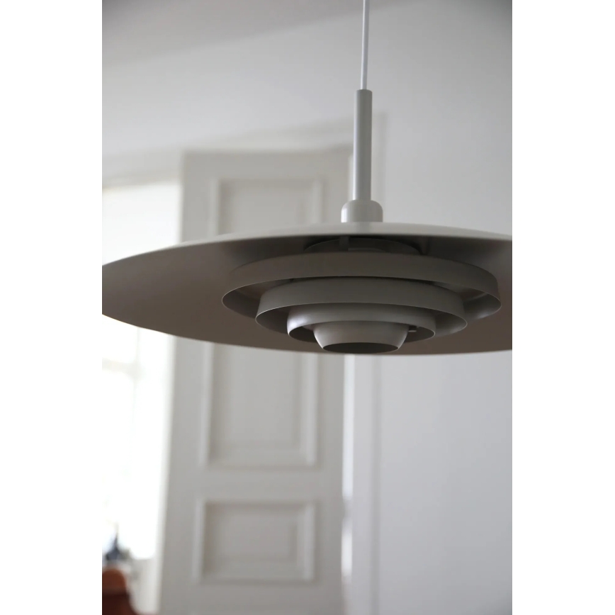 Markslöjd 108877 - Riippuvalaisin PINY kaapelikiinnityksellä 1xE27/60W/230V halkaisija 57 cm beige