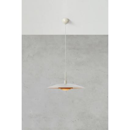 Markslöjd 108877 - Riippuvalaisin PINY kaapelikiinnityksellä 1xE27/60W/230V halkaisija 57 cm beige