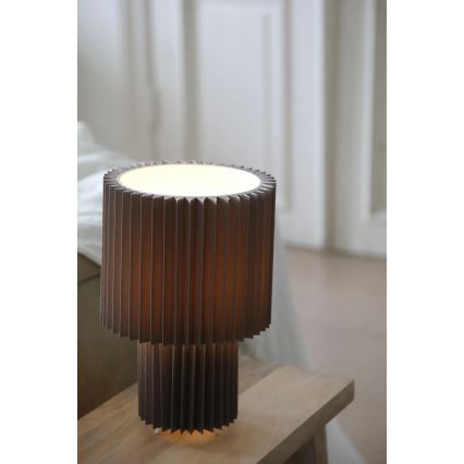 Markslöjd 108896 - Pöytälamppu CATIS 1xE27/60W/230V 32 cm harmaa