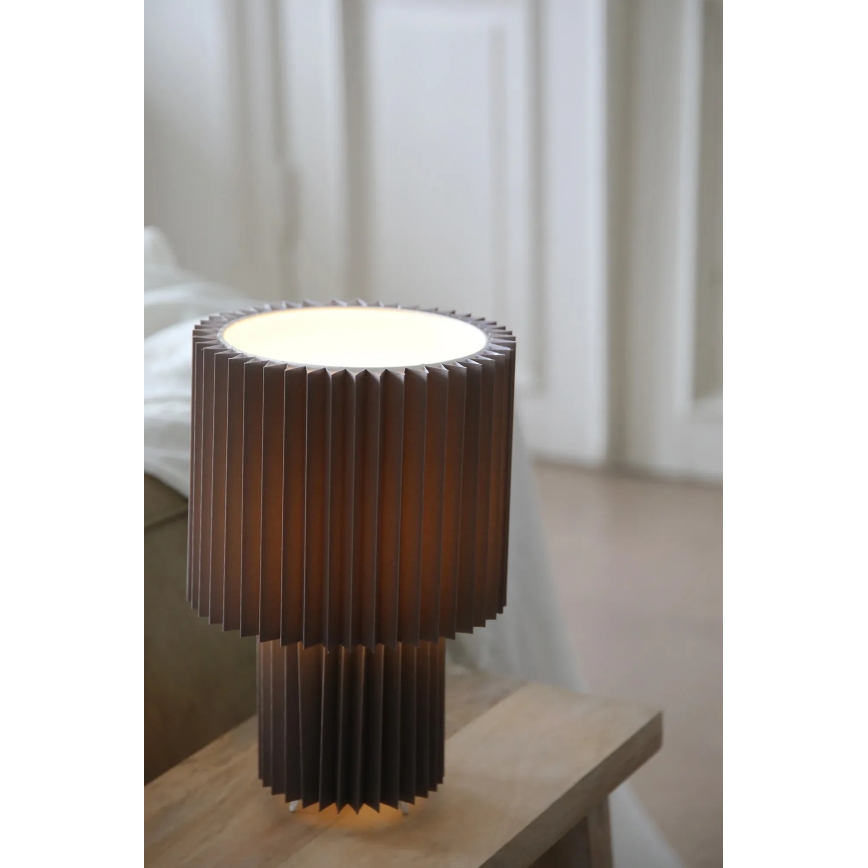 Markslöjd 108896 - Pöytälamppu CATIS 1xE27/60W/230V 32 cm harmaa