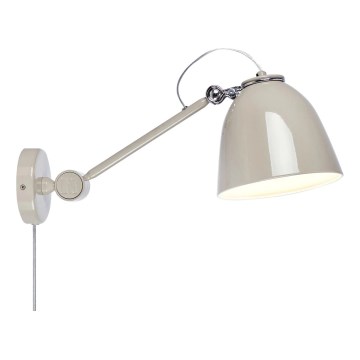 Markslöjd 108964 - seinävalaisin TILT 1xE27/60W/230V harmaa