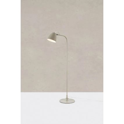 Markslöjd 108966 - Lattiavalaisin TILT 1xE27/60W/230V harmaa