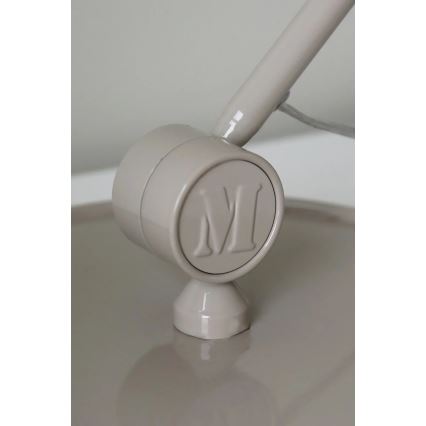 Markslöjd 108966 - Lattiavalaisin TILT 1xE27/60W/230V harmaa