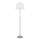 Markslöjd 108972 - Lattiavalaisin OXFORD 1xE14/40W/230V valkoinen/messinki