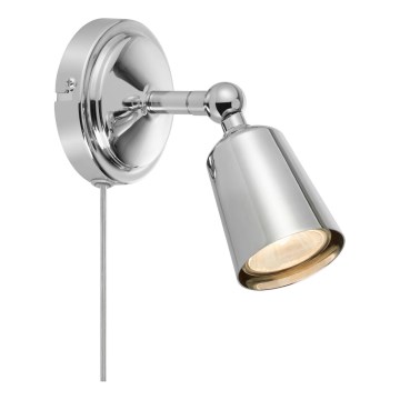 Markslöjd 108979 - Seinään kiinnitettävä kohdevalaisin TINY 1xGU10/7W/230V kiiltävä kromi