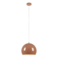 Markslöjd 108987 - POP-riippuvalaisin johdolla 1xE27/40W/230V, halkaisija 28 cm, ruskea
