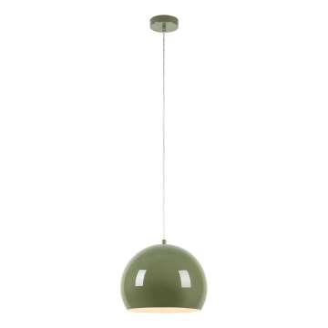 Markslöjd 108988 - POP-riippuvalaisin, johdolla, 1xE27/40W/230V, Ø 28 cm, vihreä