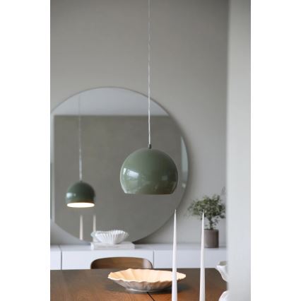 Markslöjd 108988 - POP-riippuvalaisin, johdolla, 1xE27/40W/230V, Ø 28 cm, vihreä