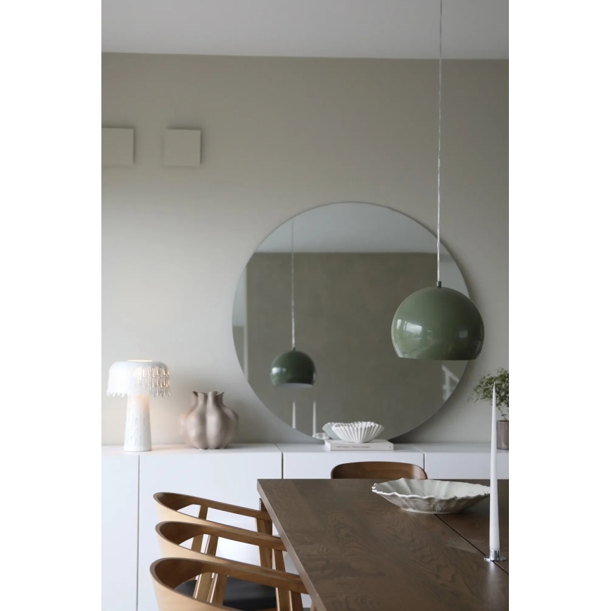 Markslöjd 108988 - POP-riippuvalaisin, johdolla, 1xE27/40W/230V, Ø 28 cm, vihreä