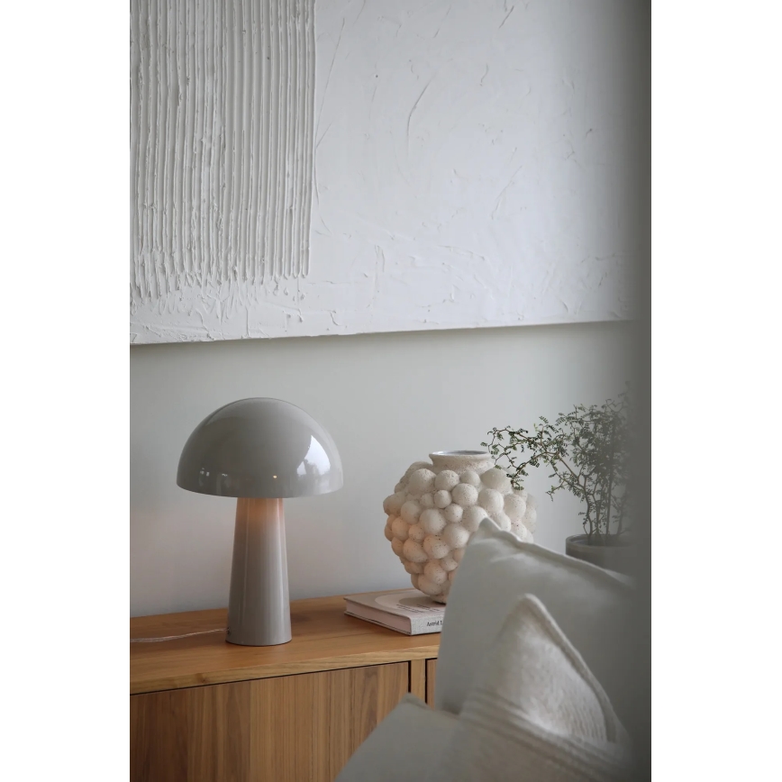 Markslöjd 108993 - Pöytävalaisin MANTAR 1xE14/40W/230V harmaa