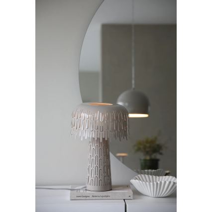 Markslöjd 109005 - Pöytävalaisin VERBERA 1xE14/40W/230V harmaa