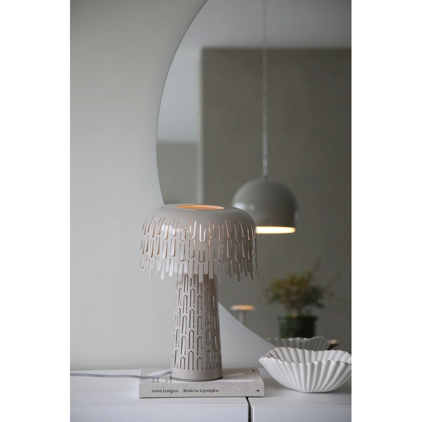 Markslöjd 109005 - Pöytävalaisin VERBERA 1xE14/40W/230V harmaa