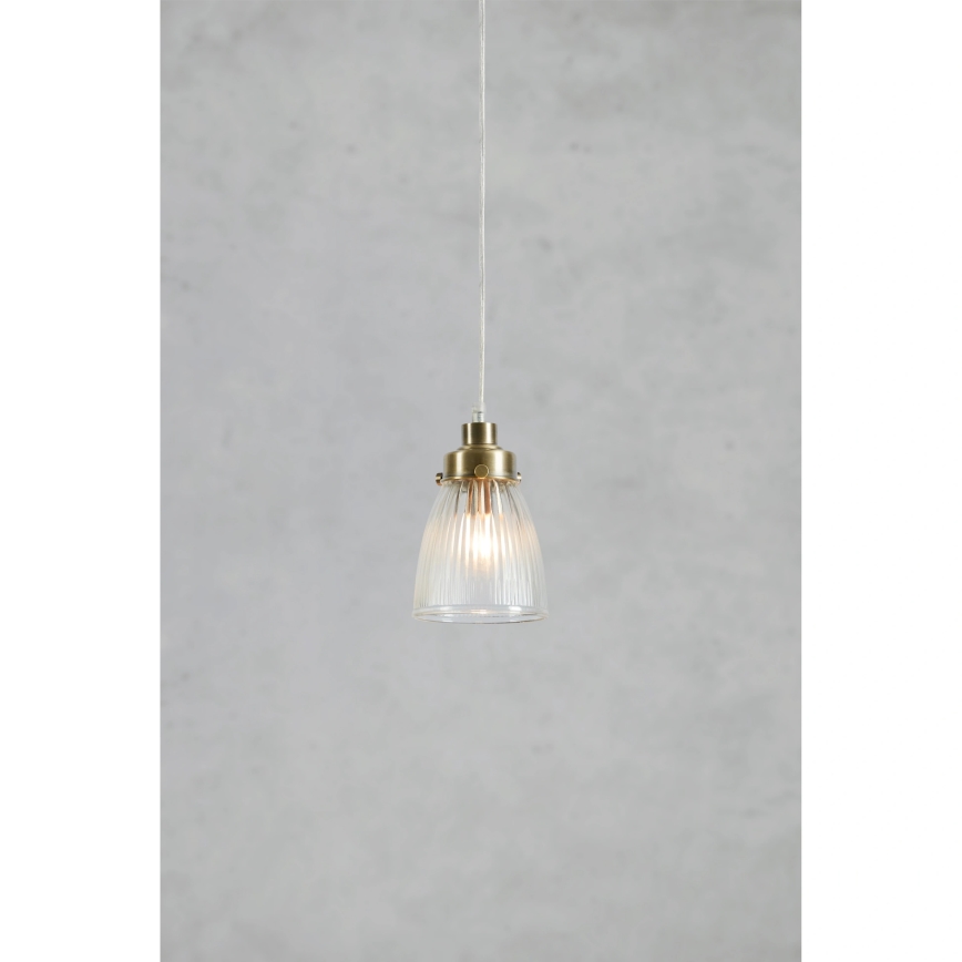 Markslöjd 109010 - Riippuvalaisin kaapelilla BELLIS 1xE14/40W/230V messinki