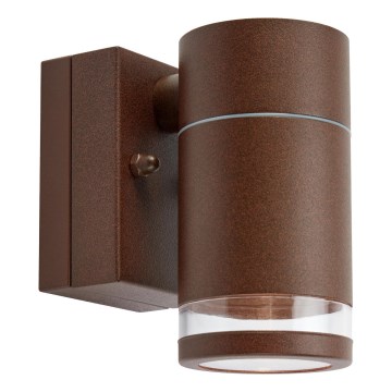 Markslöjd 109102 - LED-himmennettävä ulkoseinävalaisin LUNO LED/4,9W/230V IP65 ruskea