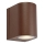 Markslöjd 109108 - LED himmennettävä ulkoseinävalaisin ALOR LED/4,9W/230V IP65 ruskea