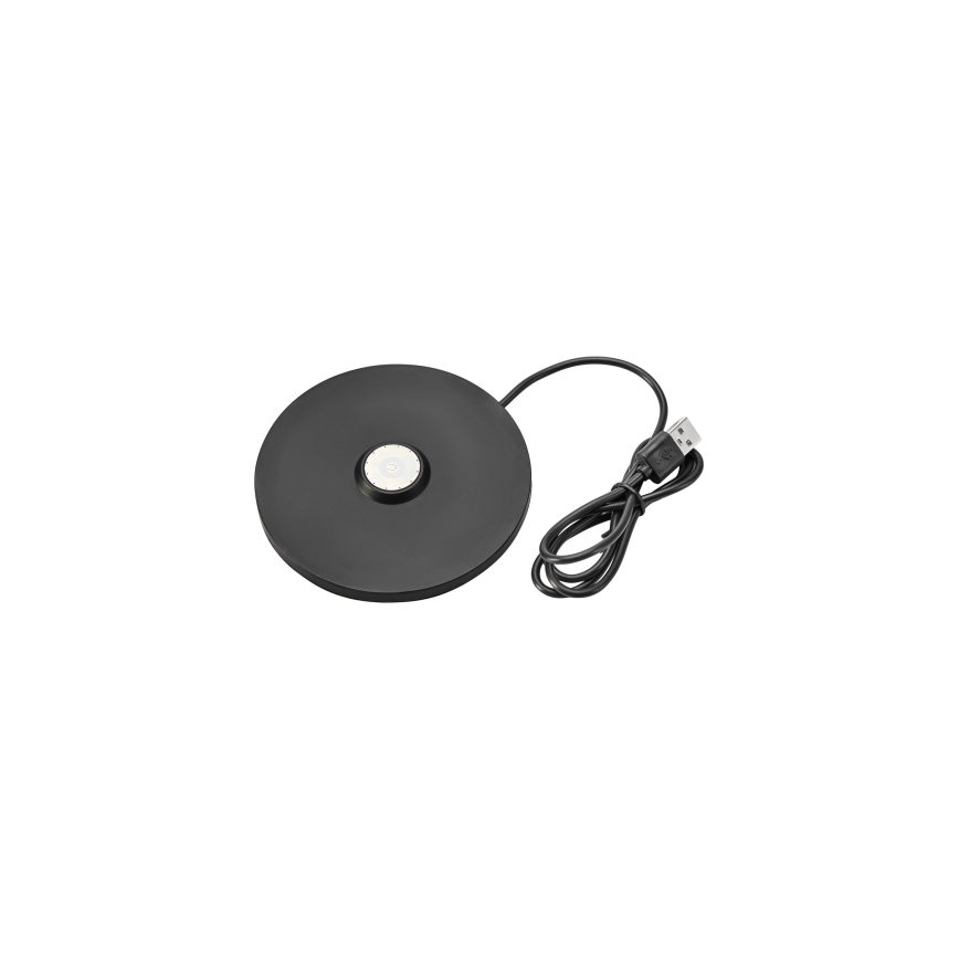 Markslöjd 109125 - LED-himmennettävä ladattava kosketusohjattu pöytälamppu LIORA 1xE14/2W/2000 mAh messinki