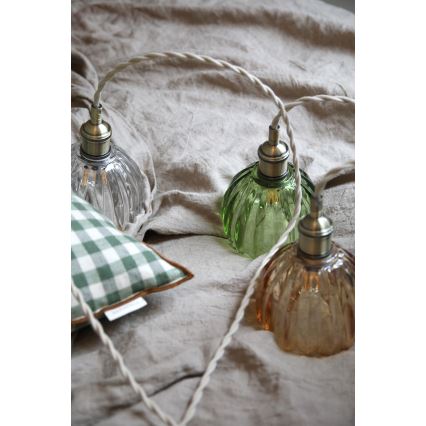 Markslöjd 109137 - Vaijeririippuvalaisin GOTA 1xE14/40W/230V savunbeige/messinki
