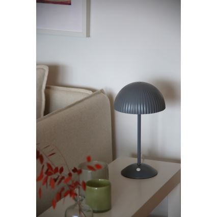 Markslöjd 109139 - Pöytävalaisin ZIN 2xG9/20W/230V, harmaa