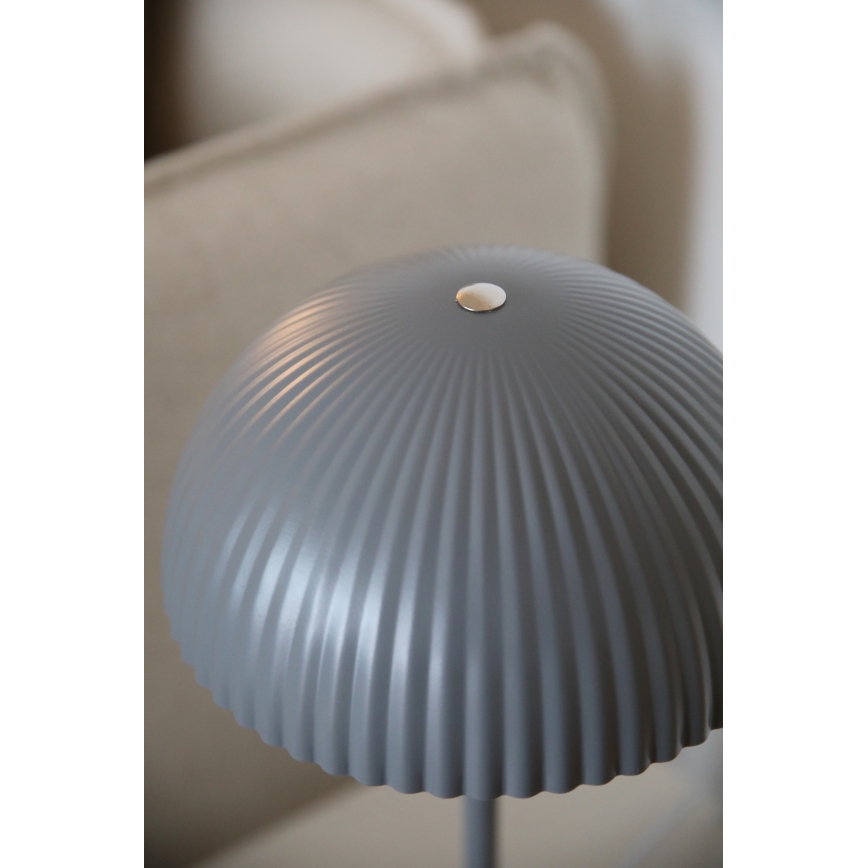 Markslöjd 109139 - Pöytävalaisin ZIN 2xG9/20W/230V, harmaa