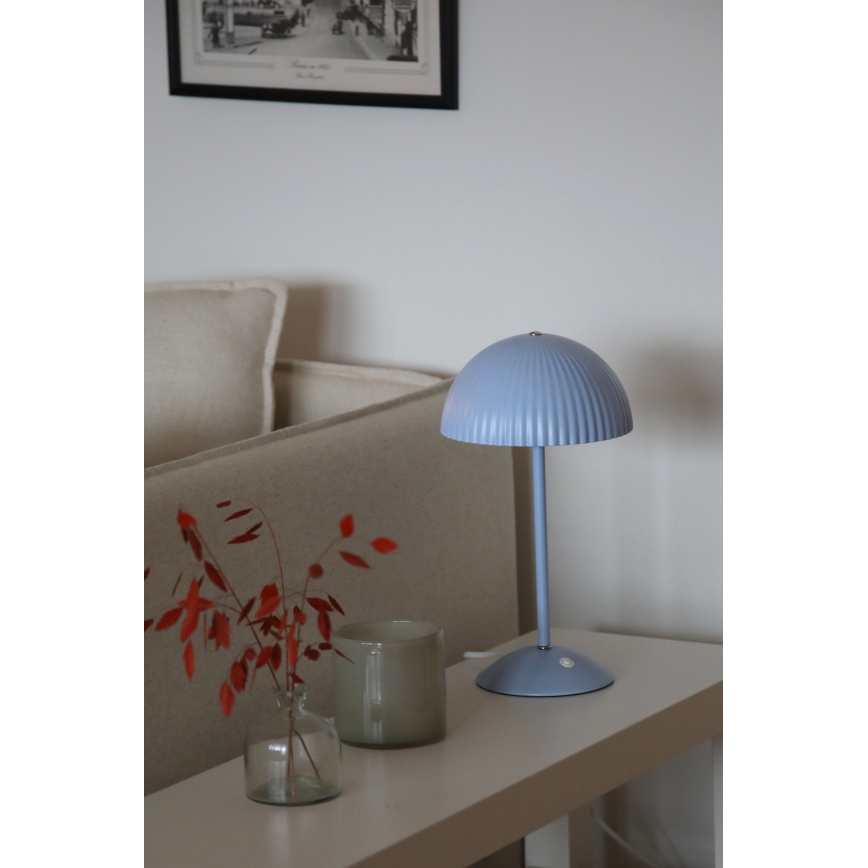 Markslöjd 109140 - Pöytävalaisin ZIN 2xG9/20W/230V sininen